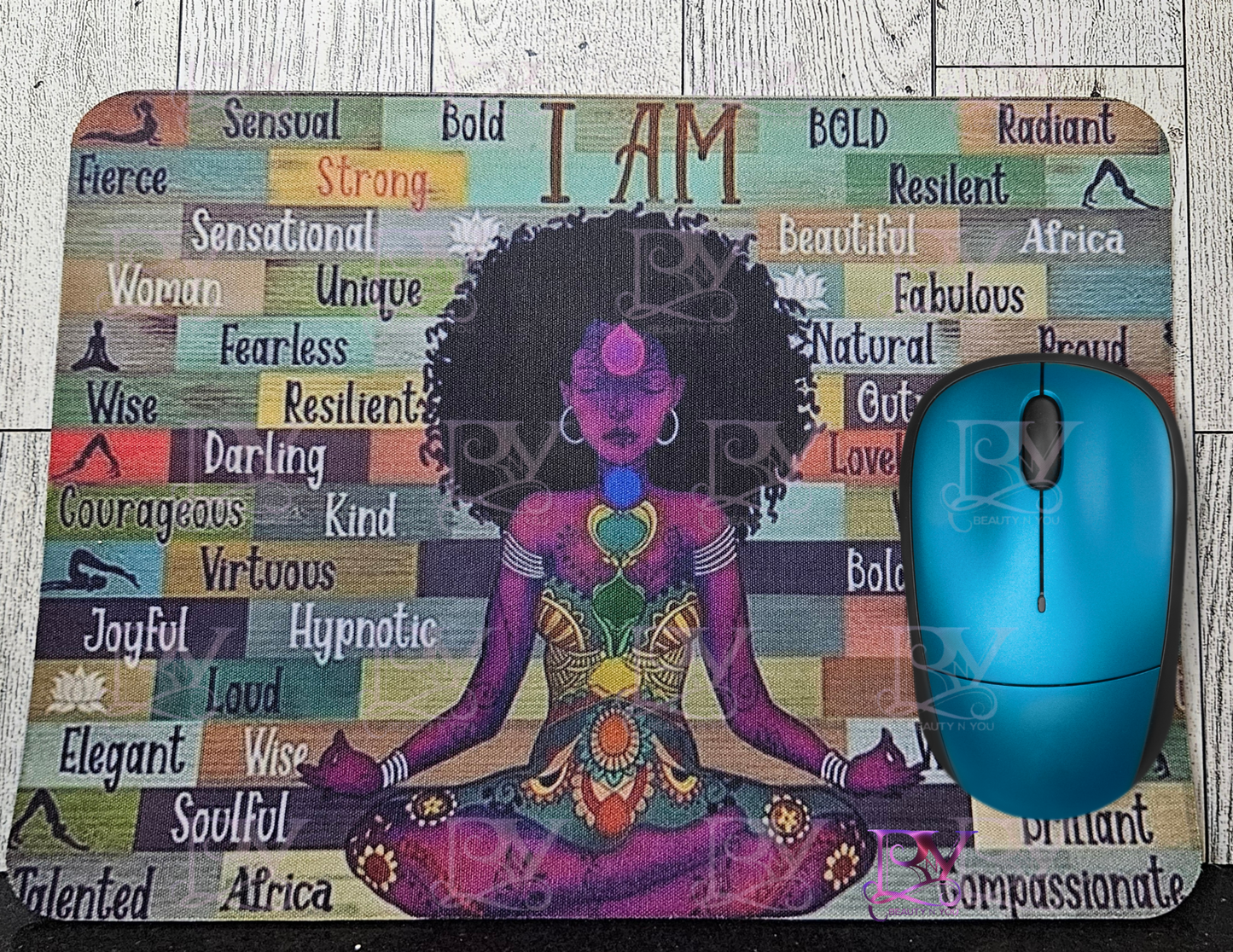 I AM (Bold) Mousepad