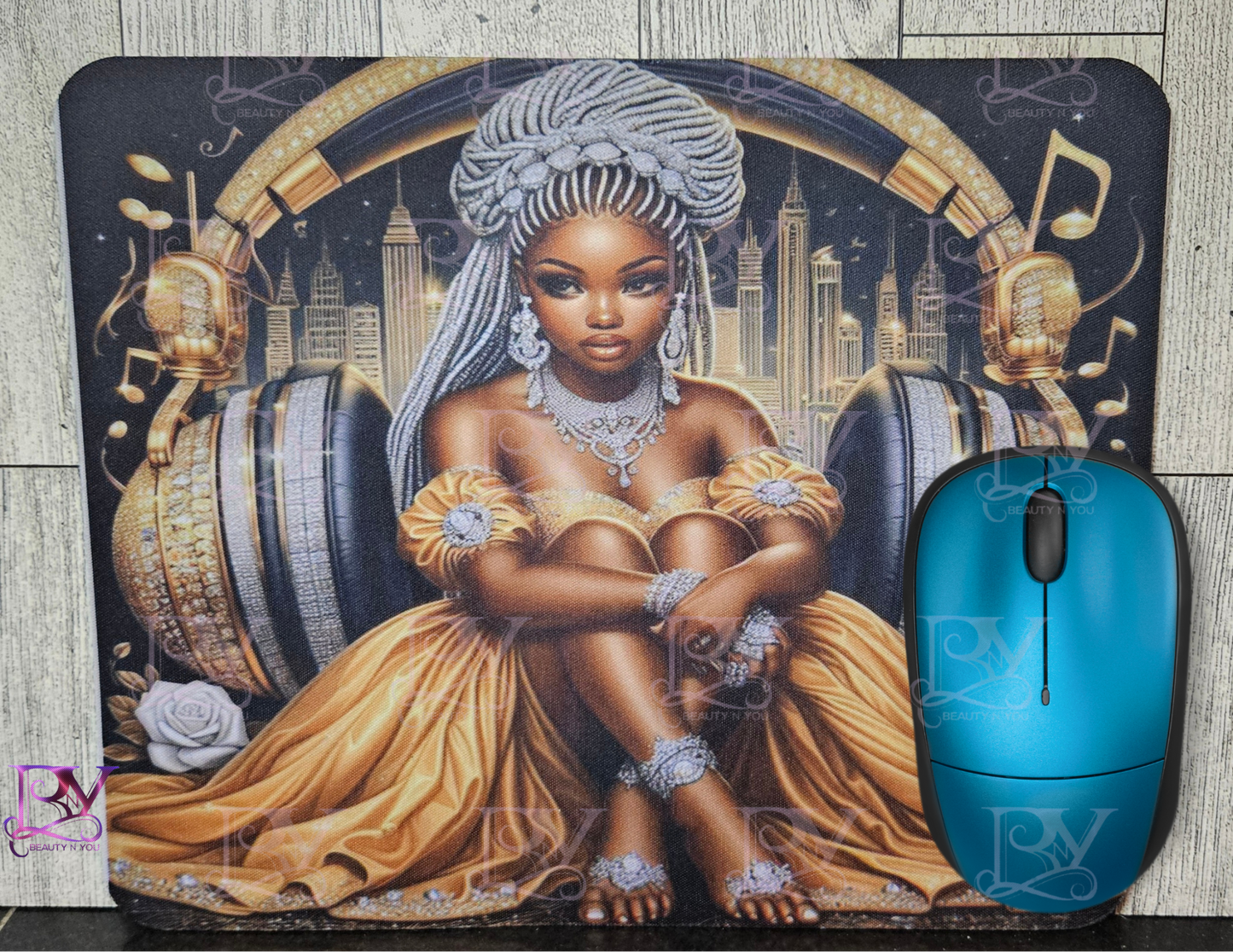 Rock'n Solo (Gold) Mousepad