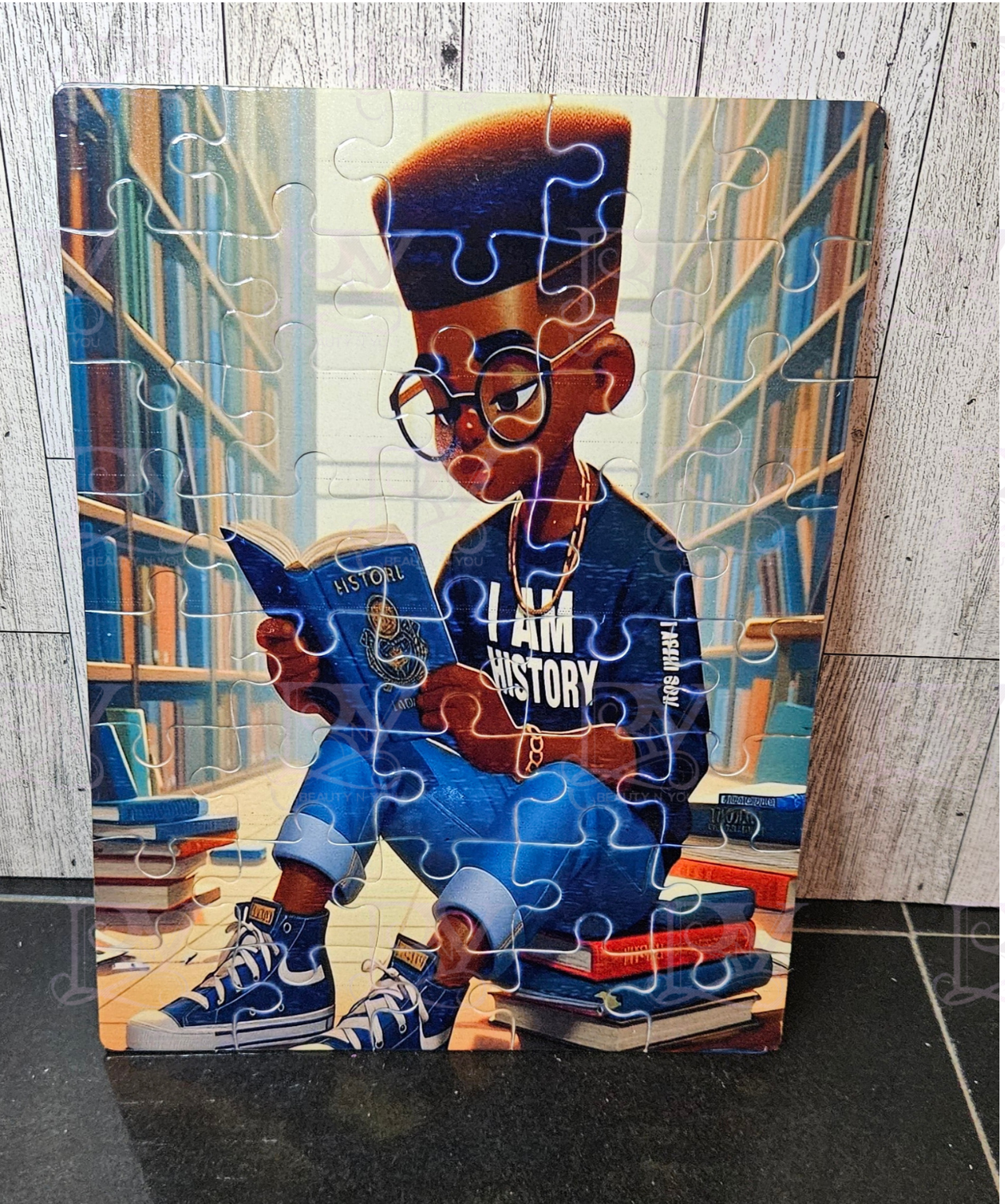 Young King I Am History 40 pc Puzzle