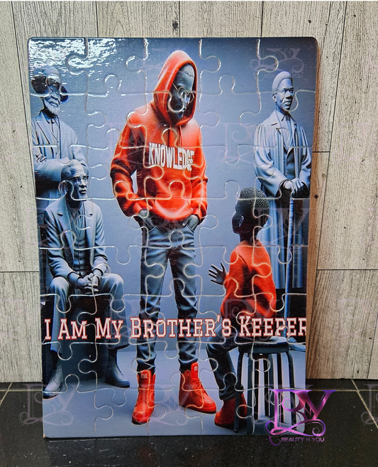 I AM MY BROTHER'S KEEPER 40 pc Puzzle