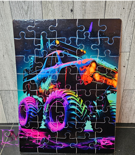 Monster Truck 40 pc Puzzle