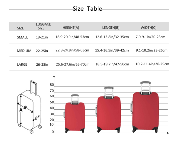 Custom Suitcase Cover