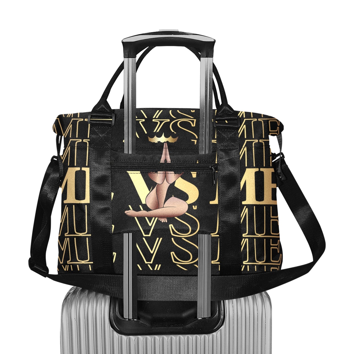 Me vs Me Trolley Bag with Luggage Sleeve