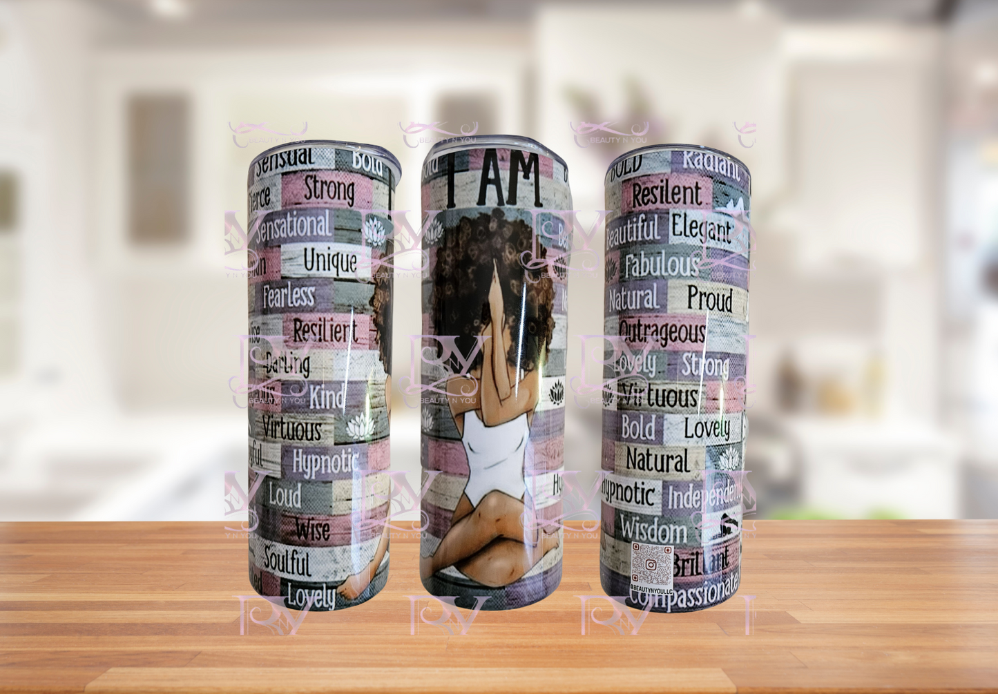 I Am (Pastel) 20oz Tumbler