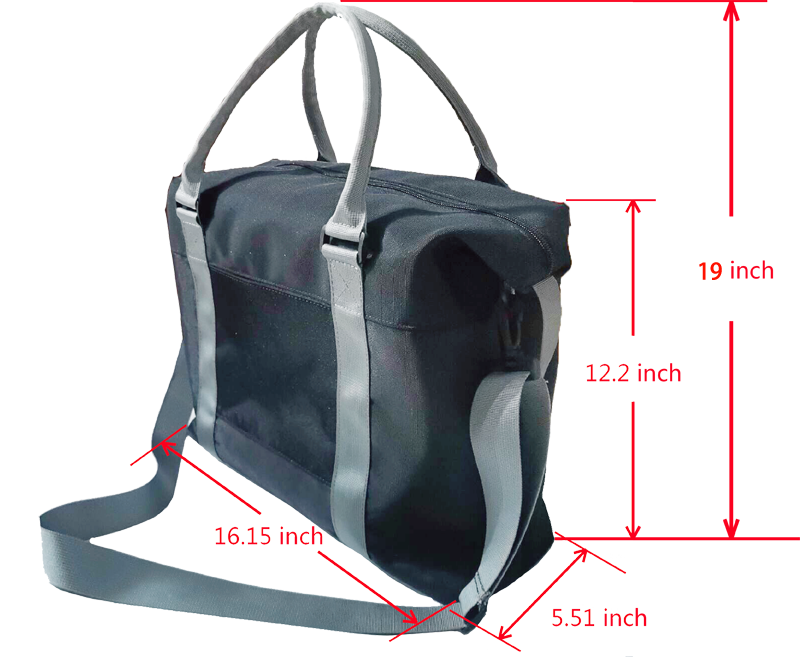 Duffle Bag with Luggage Sleeve